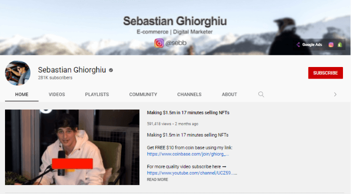 قناة Sebastian Ghiorghiu